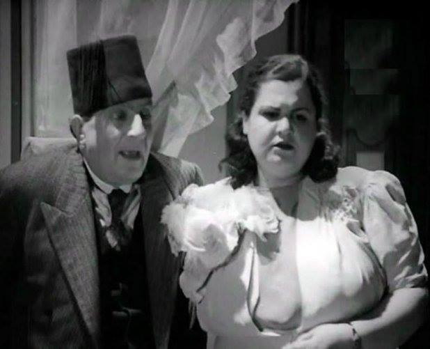 بشارة واكيم وإحسان الجزايرلي في فيلم "لو كنت غني"
