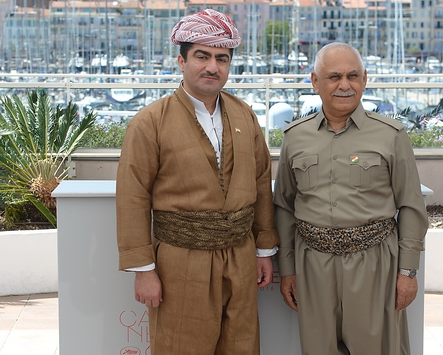 البرزاني ومصطفى علي جعفر