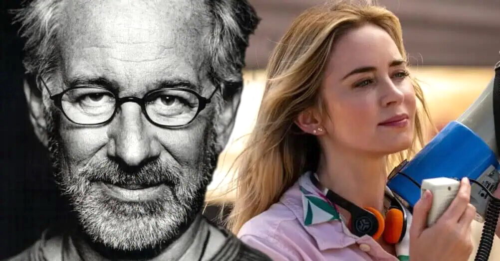 إيميلي بلانت و ستيفن سبيلبرغ